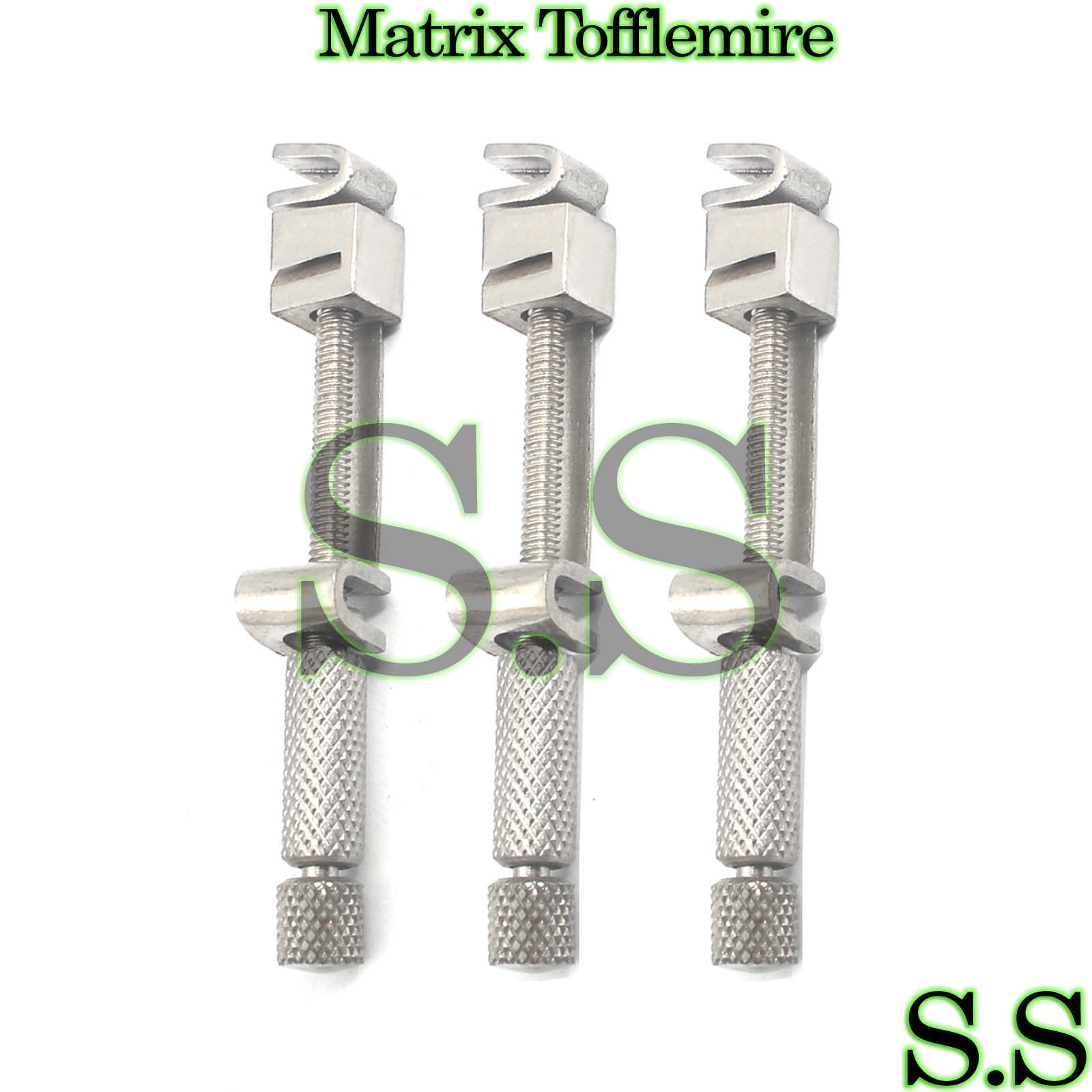 3 pcs Matrix Tofflemire Retainer Universal Bands Dental