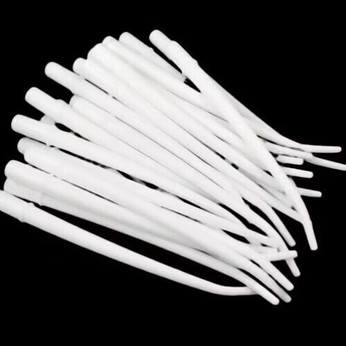 White Surgical Aspirator Tips Small size 1/8″ Dental Suction Tip (Choose Qty)