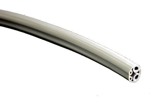 DCI HP Tubing, 4 Hole w/CT, Asepsis Coiled Dark Surf