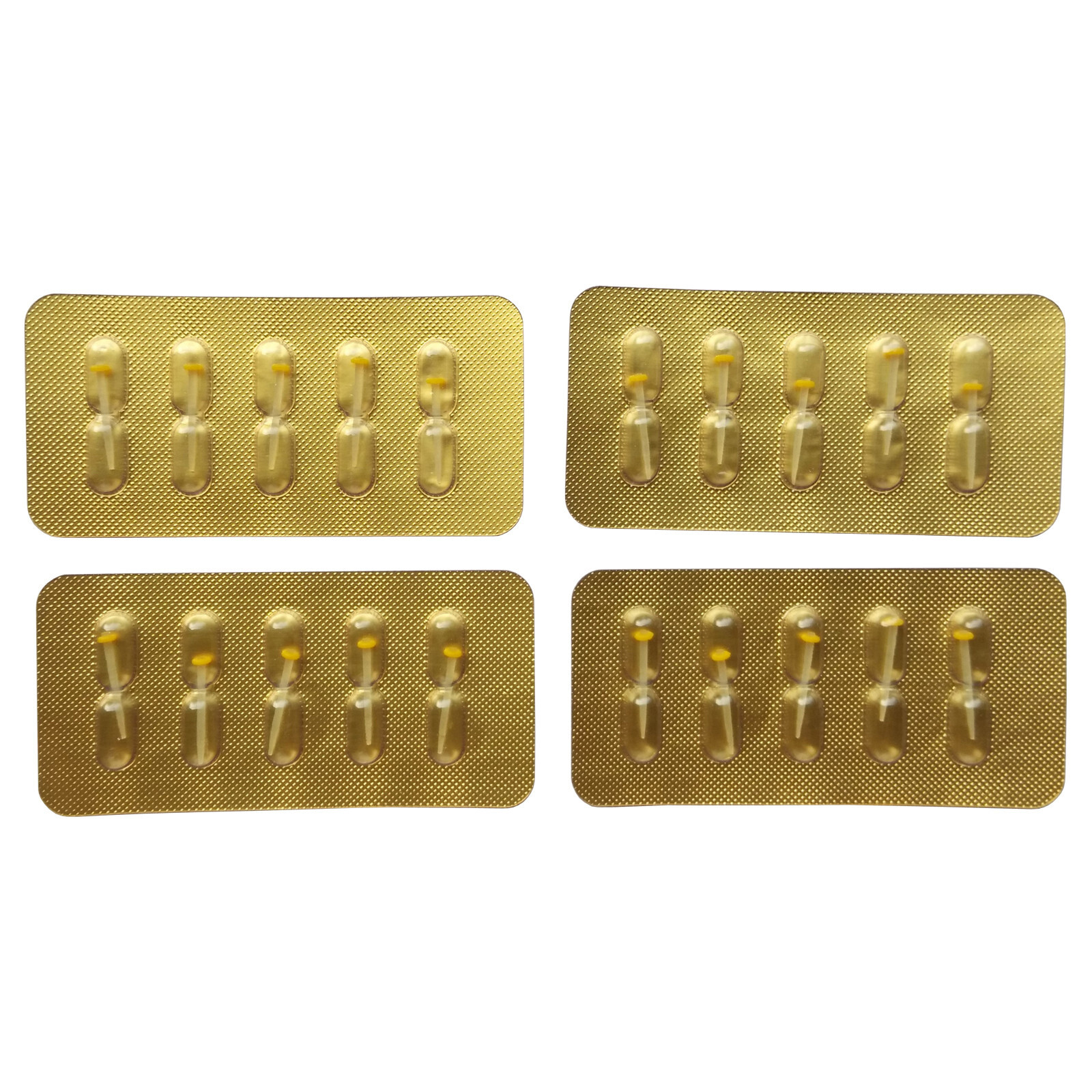 Dental Glass Straight Fiber Post Blister Resin Post 1.0mm 1.2mm 1.4mm 1.6mm