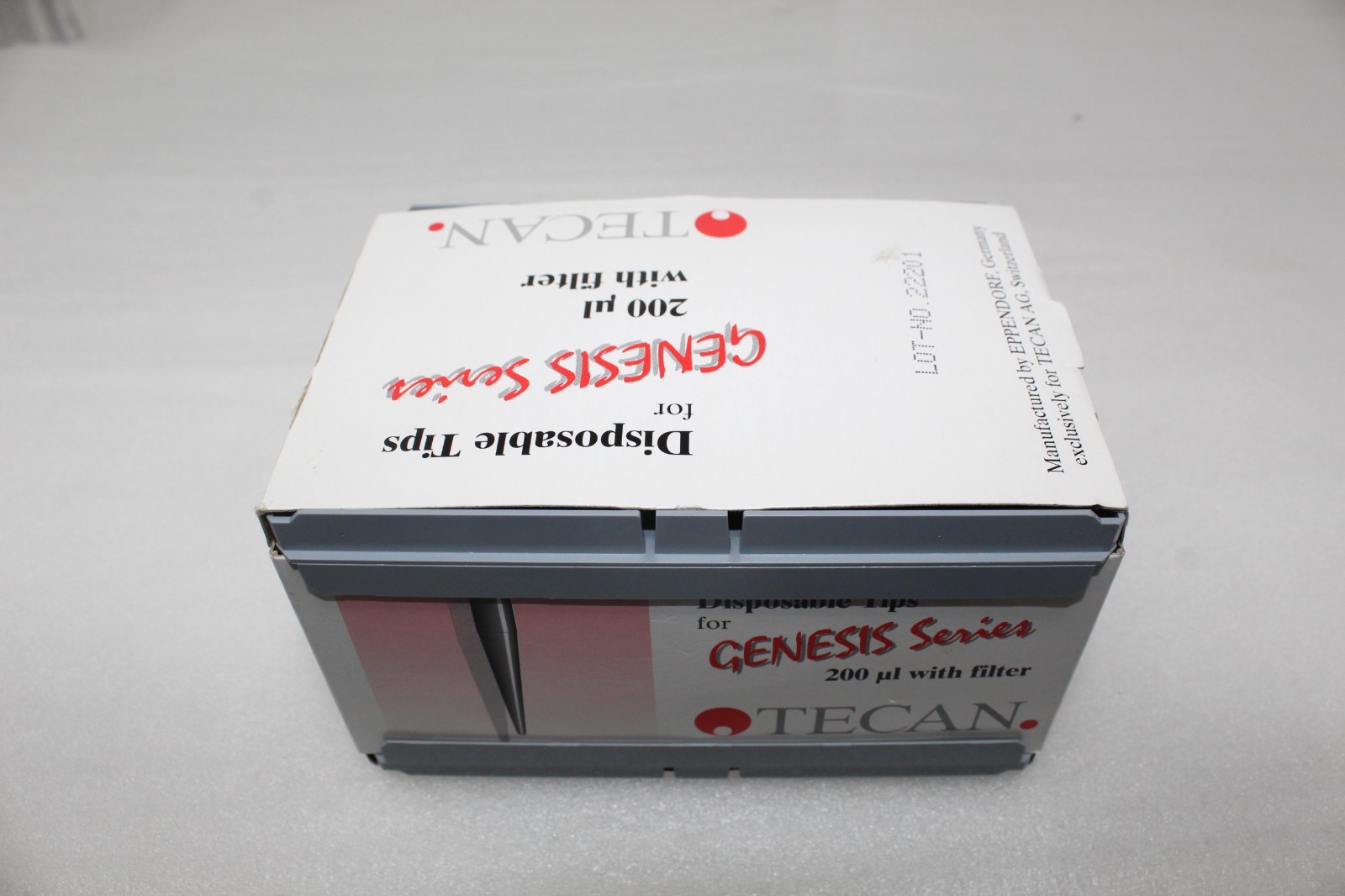 NEW TECAN 612-511 200uL DISPOSABLE TIPS GENESIS SERIES 2X96PCS 22201 EXPIERD