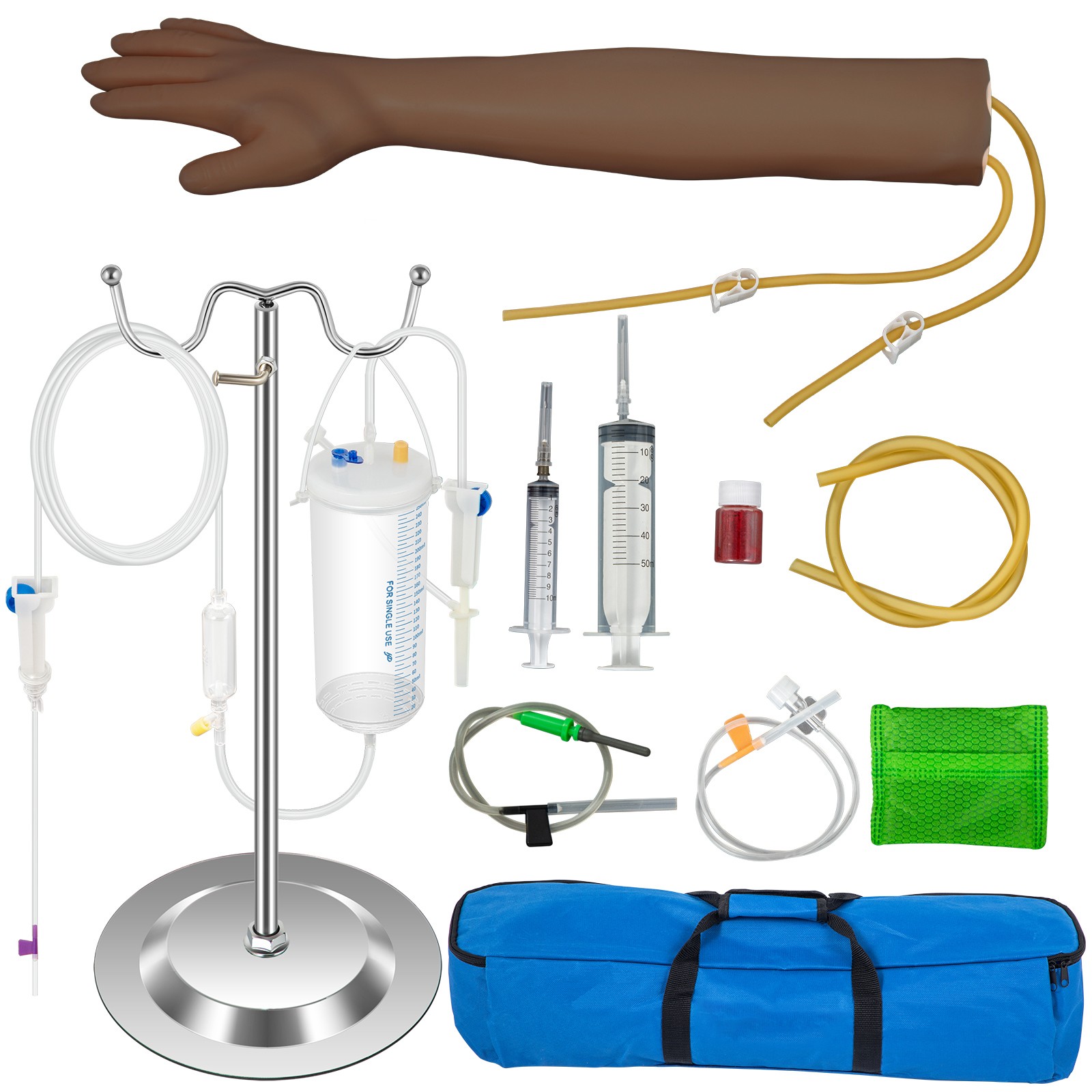 Uimoso Iv Kit Iv Practice Arm Phlebotomy Venipuncture Practice Training Model
