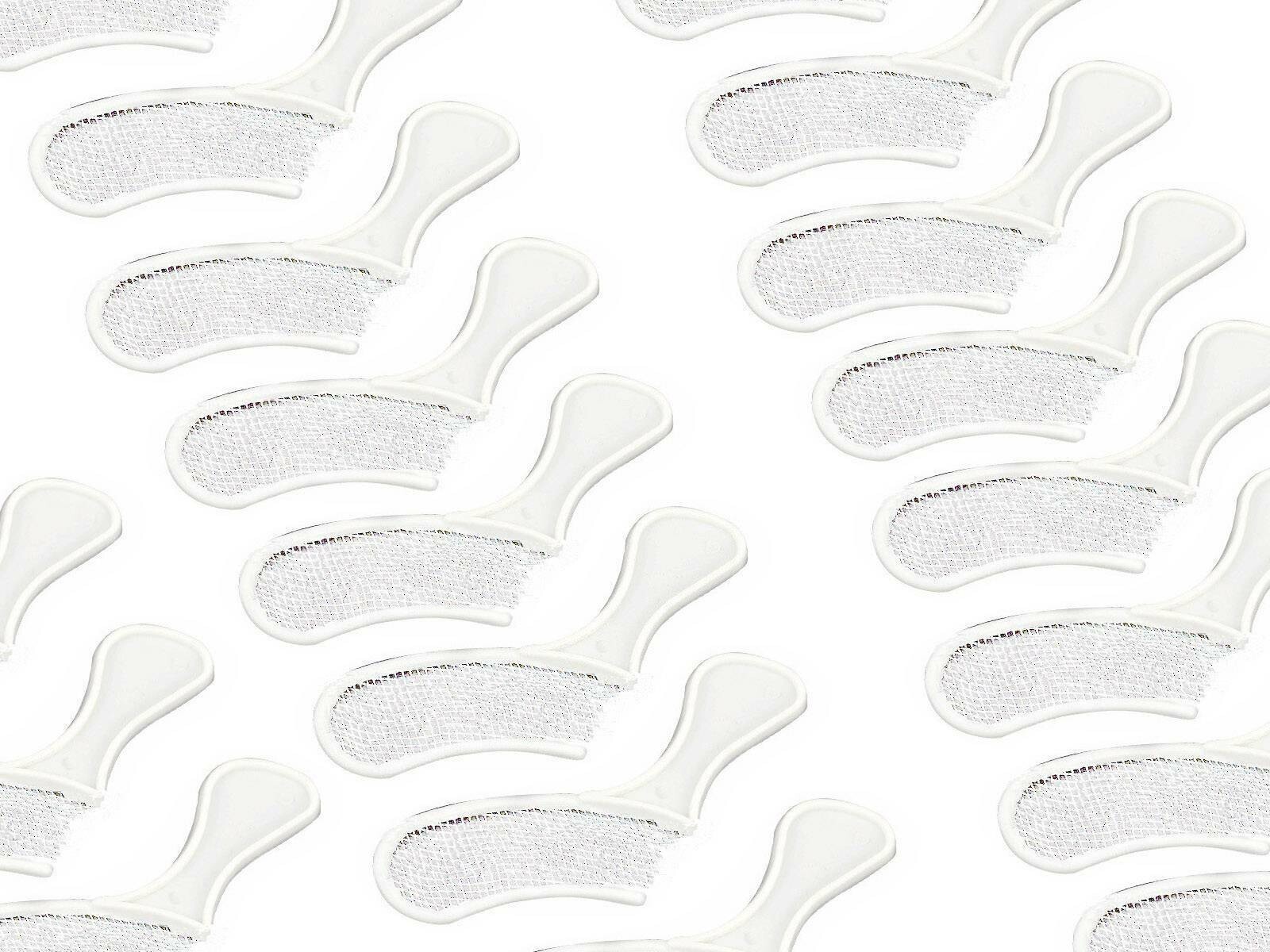 50Pcs Dental Disposable Impression Bite Registration Triple Trays Mold Sideless