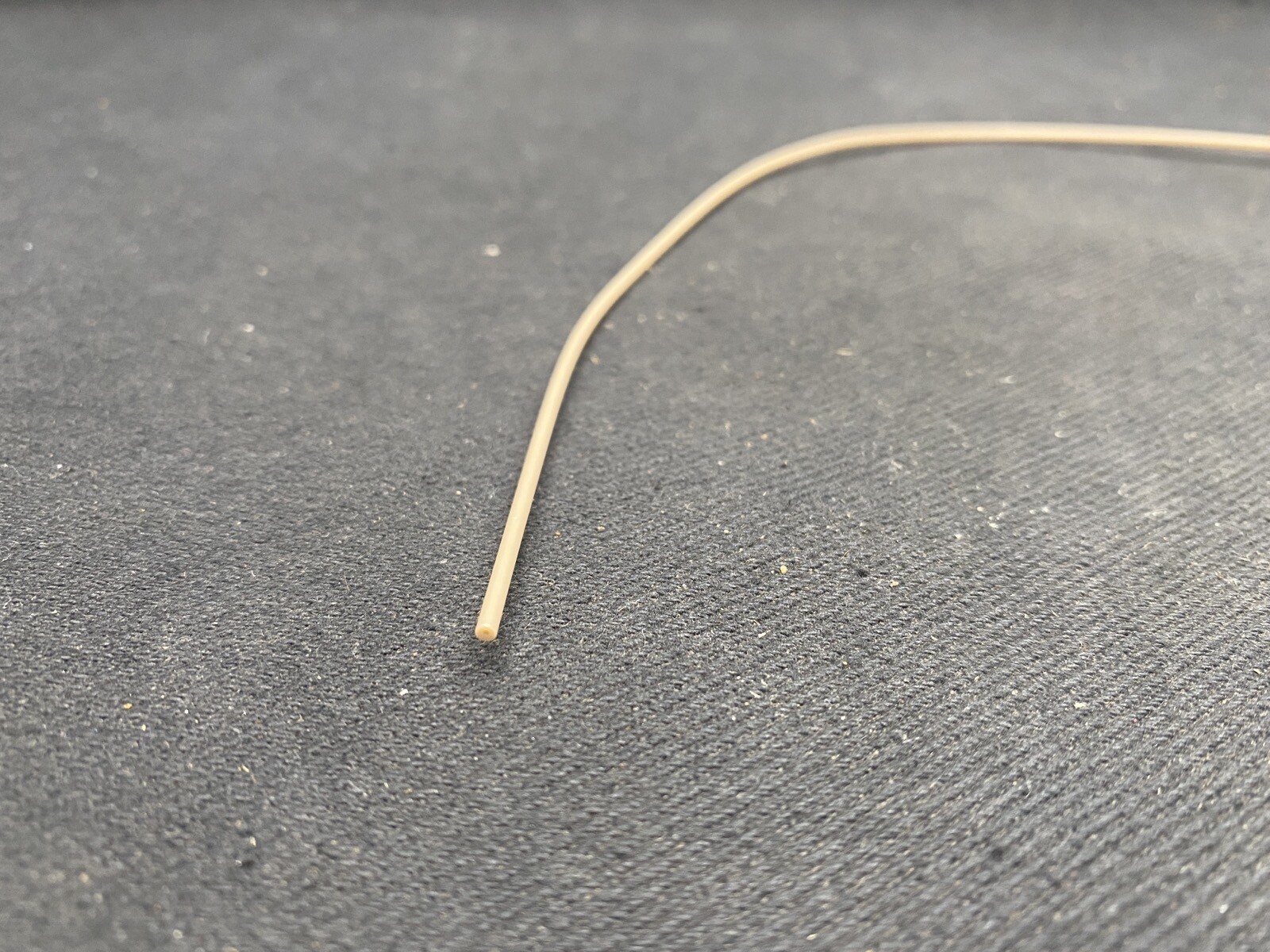 Hoffman LaRoche 14” Tan Capillary PEEK Tubing, 1/16″ OD x .0210″ ID