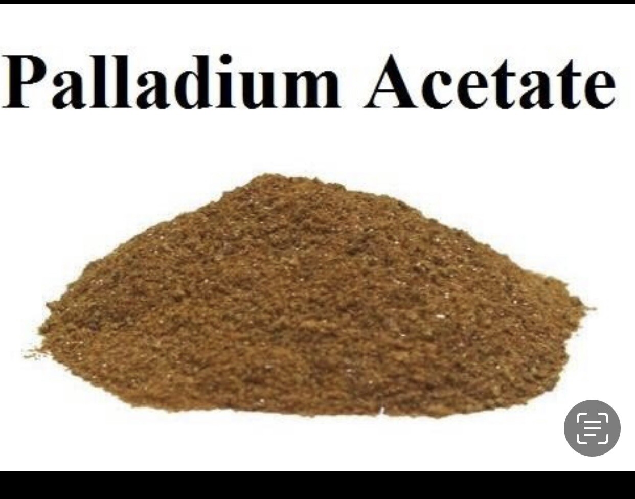 Palladium Acetate 1 Gram Pd(AcO)2 CAS 3375-31-3 98%