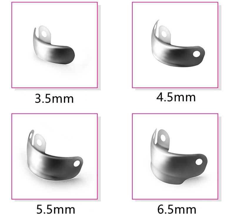 Dental Sectional Matrix Systems Bands Tofflemire Seperate Ring Clamp Plier Kit