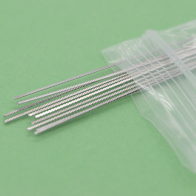 2~50Pcs Dental Flat Twist Wires TITANIUM Lingual Retainer Flatted Wire Ortho