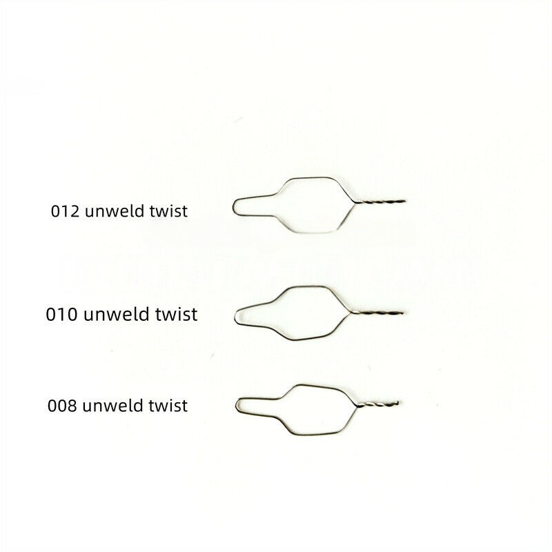 Dental Orthodontic Preformed Ligature Wire Ligature Ties 08 010 012 Short Twist