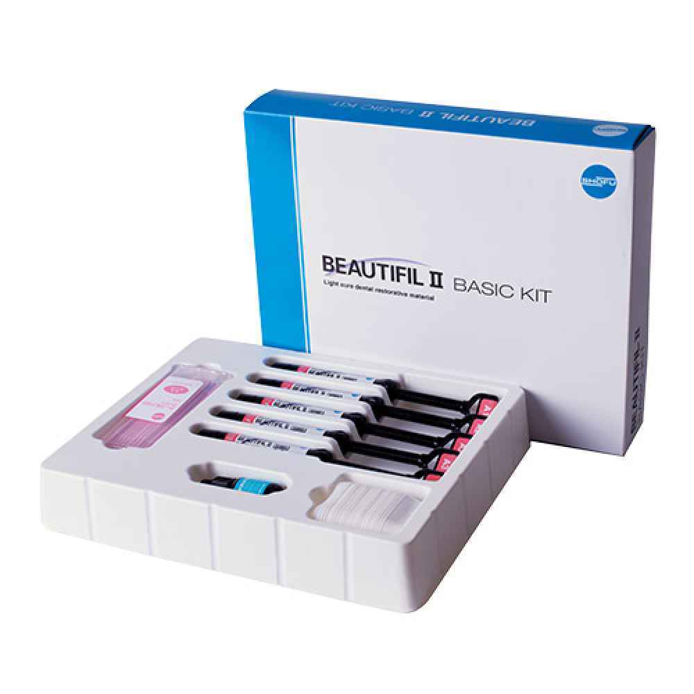 Shofu Beautifil II Light Cured Dental Restorative Material Basic Kit