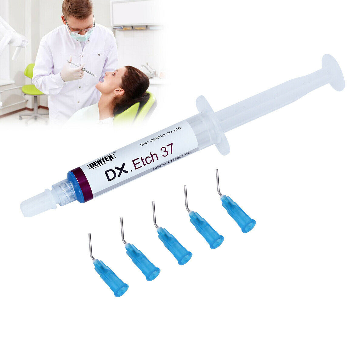 Dental DENTEX Flowable Light Cure/Universal Composite Resin/Dual cure Resin WLD