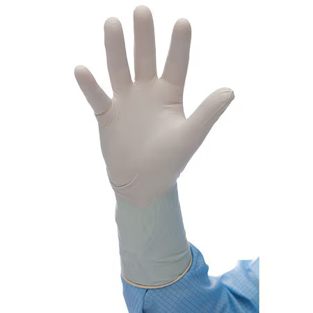 Ansell Bups Cleanroom Gloves, Iso 4 Iso Class, Neoprene, 12 In L, Beige, M, 200