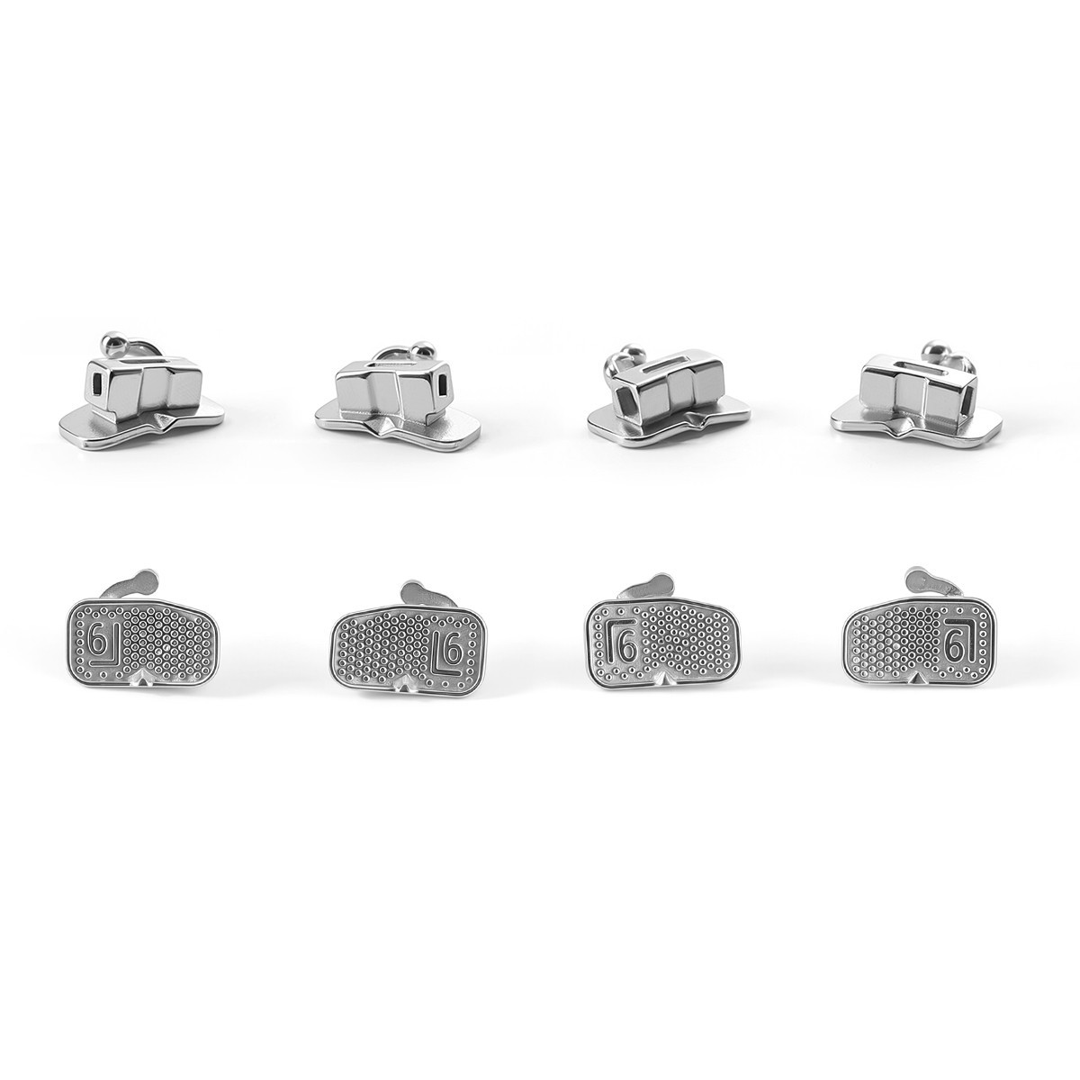 50 Sets Dental Orthodontic Buccal Tube 1st 2nd Molar Roth /MBT 022 Bondable