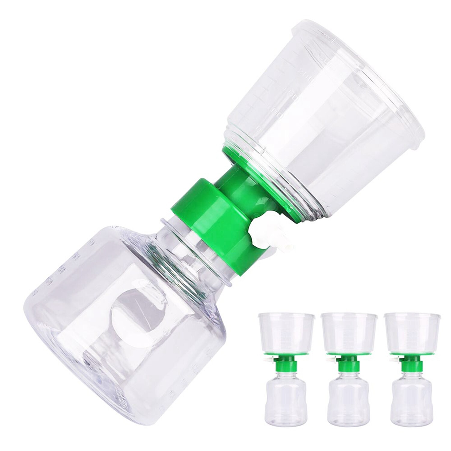 12PCS 500ml Vacuum Filter Unit Sterile PES Membrane 0.22μm Replace w/Millipore