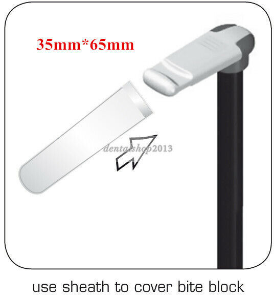 4Box X-Ray Bite Block Sleeves For CBCT Digital Panoramic Dental Disposable Cover