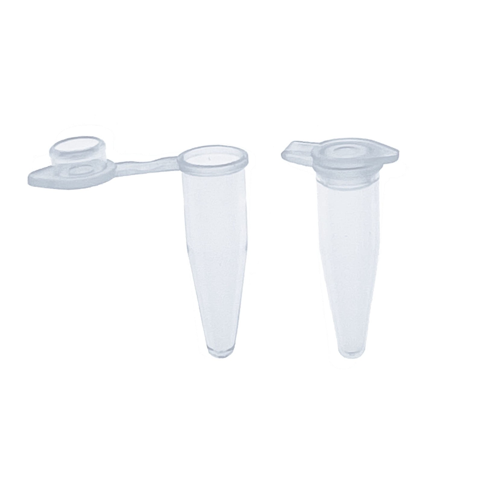 1000pcs PCR Tube with Flat Cap, 0.2 ml Microcentrifuge Tube, 0.2ml PCR Reacti…