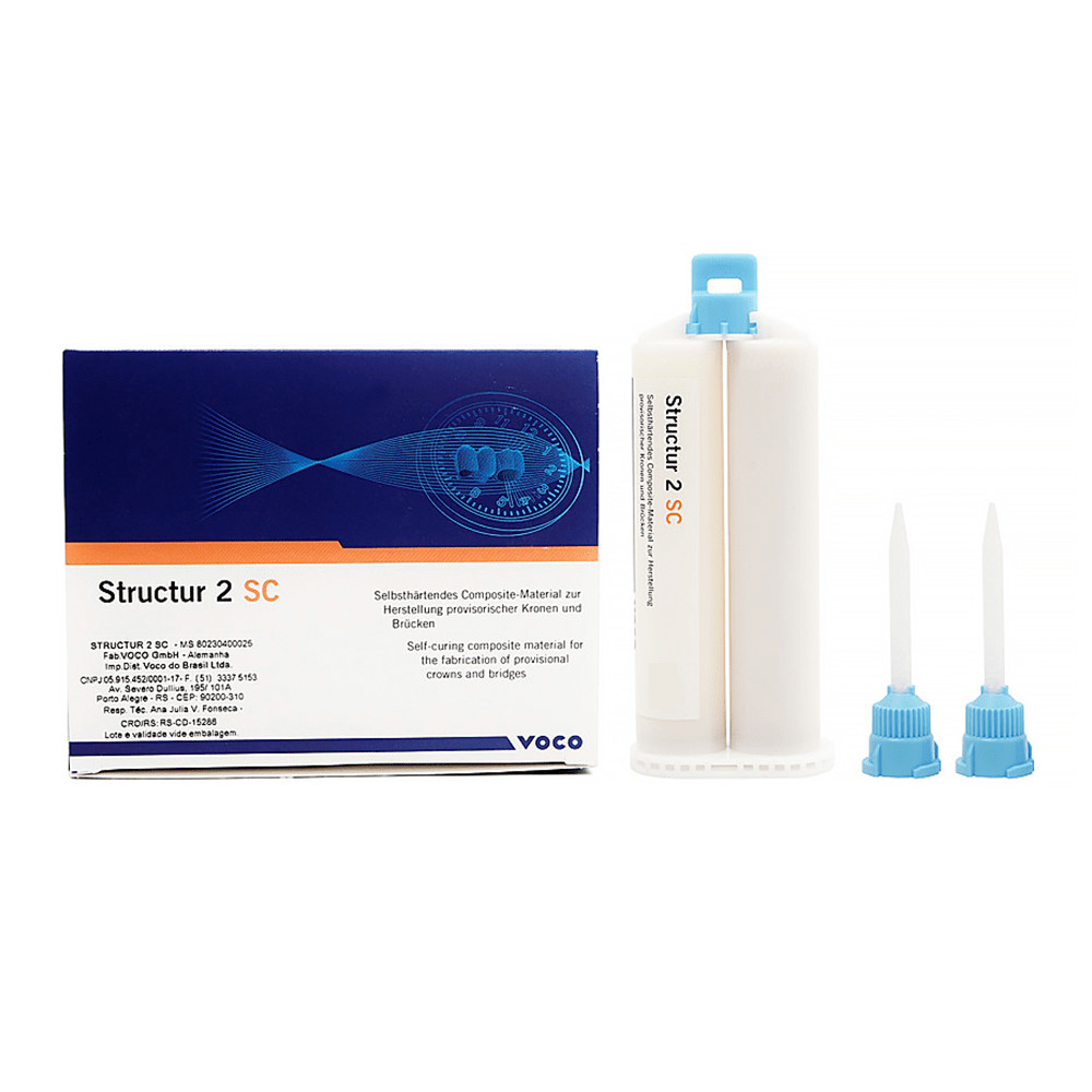 Voco Structure 2 SC Fast Setting Temporary BIS-Acrylic Crown & Bridge 75gm.
