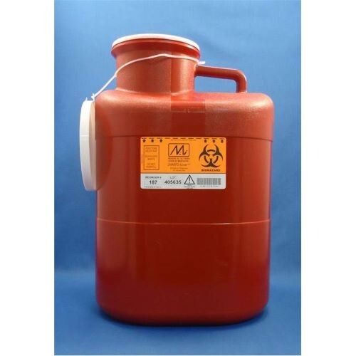 Medegen Sharp 23 Quarts Red Container #187 (1 EACH)