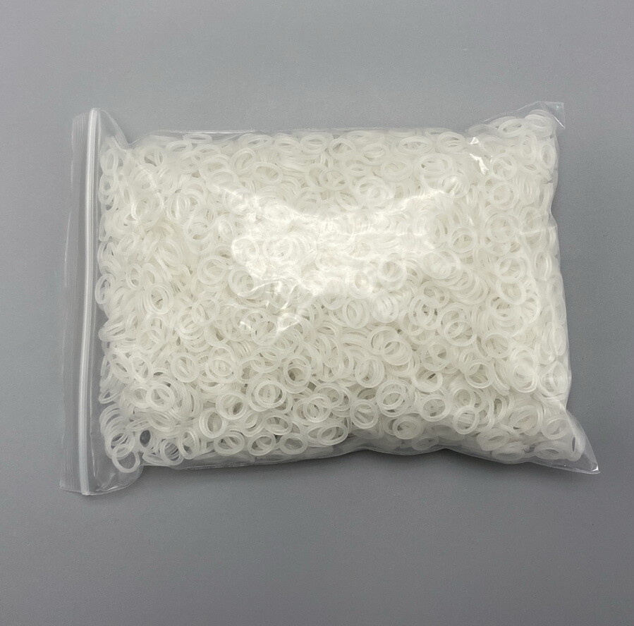 5000Pcs/pack Dental Orthodontic Elastics Ligature Ties Rubber Bands Clear