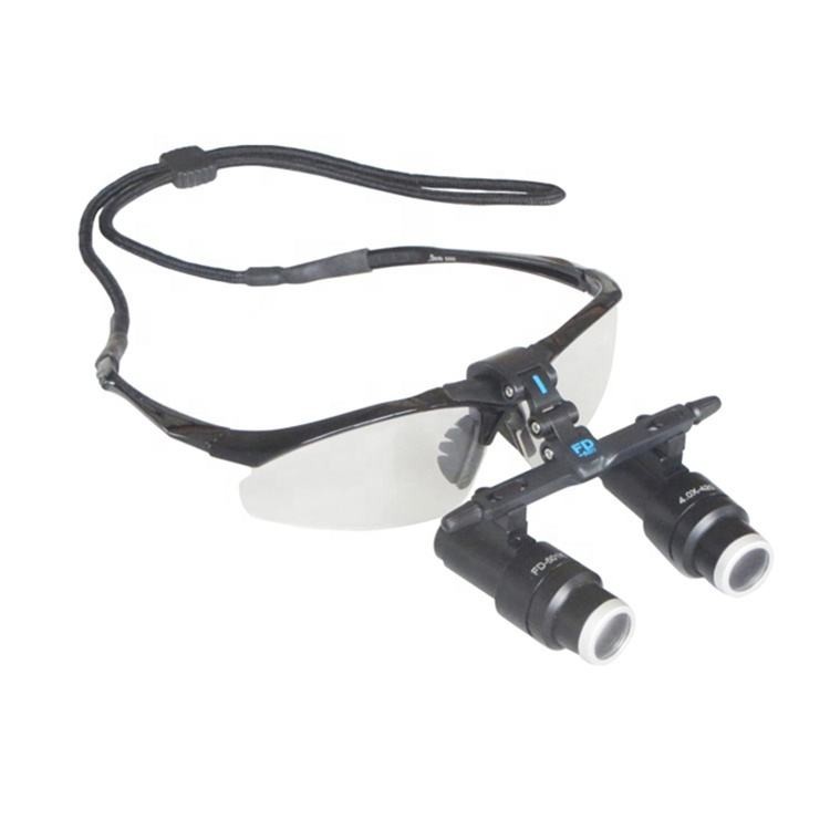 KWS FD-501K Dental Medical 4.0X Binocular Loupes Kepler Magnifying Glasses USA