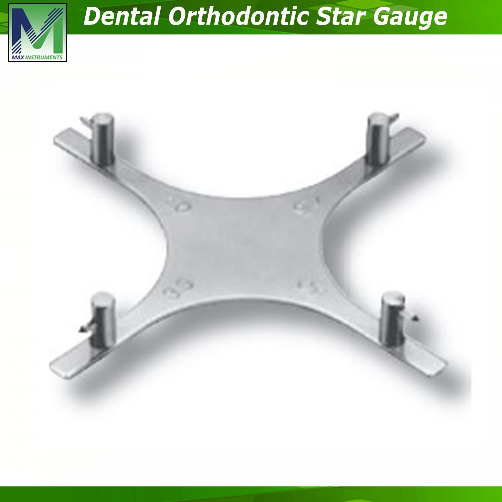 Bracket Positioning Star Like Gauge Orthodontic Laboratory Dental Instruments CE