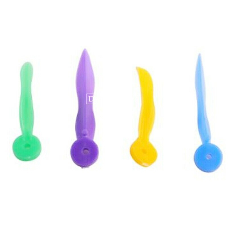 Dental Disposable Plastic Wedge Diastema Wedges Tooth Gap Arc Filling with Hole