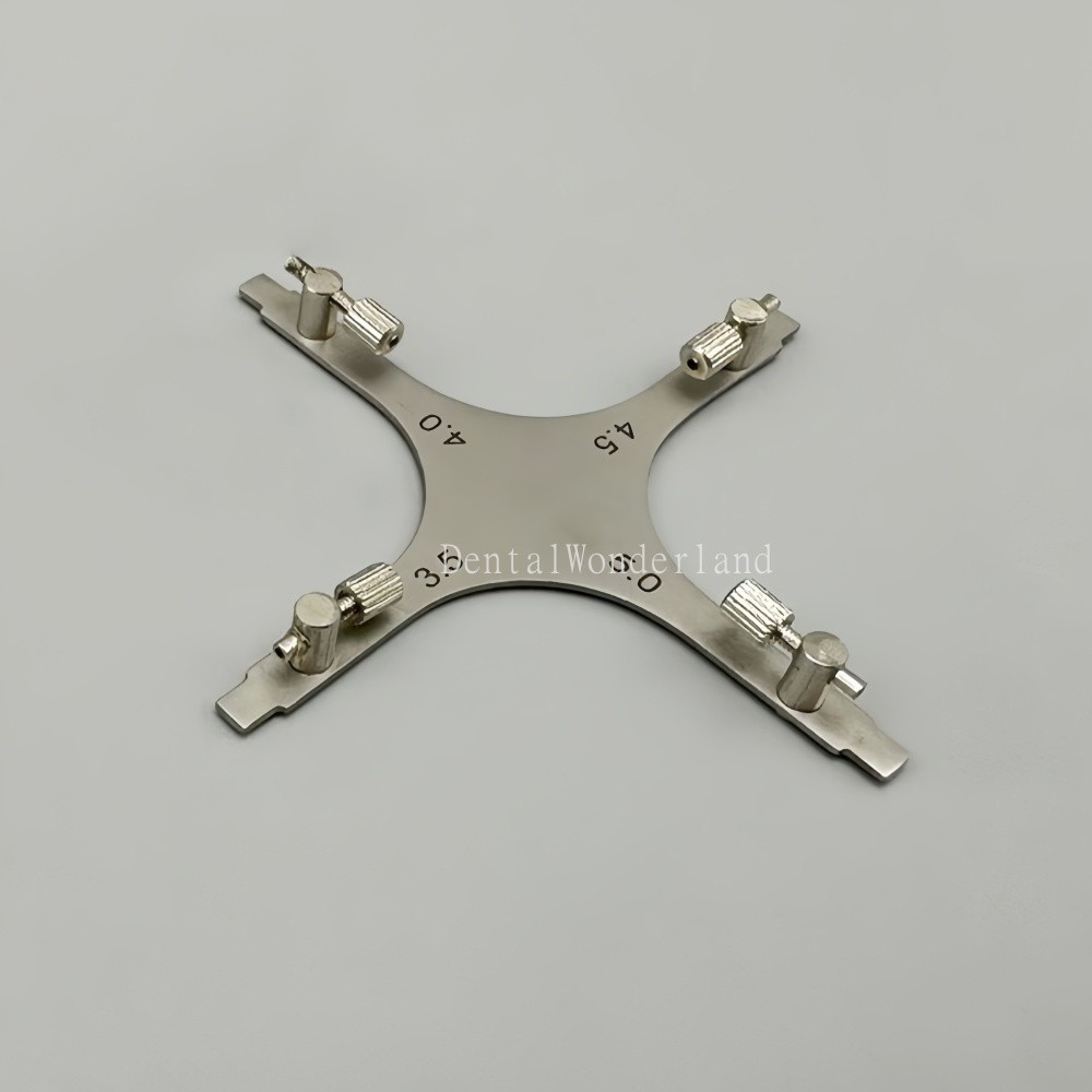 Dental Orthodontic Brace Bracket Positioning Height Wick Gauge with Pencil lead