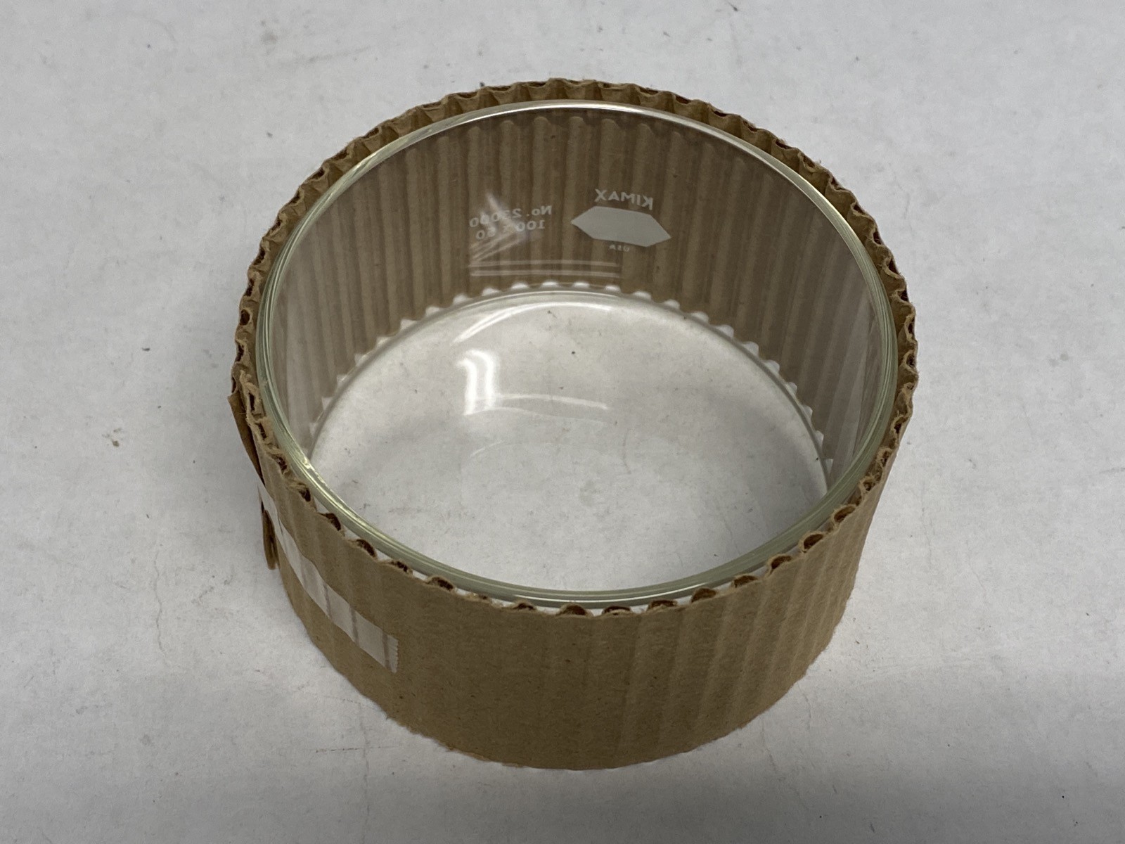 New (4) KIMAX Glass 100x50mm 340mL Crystallizing Dishes 23000-10050