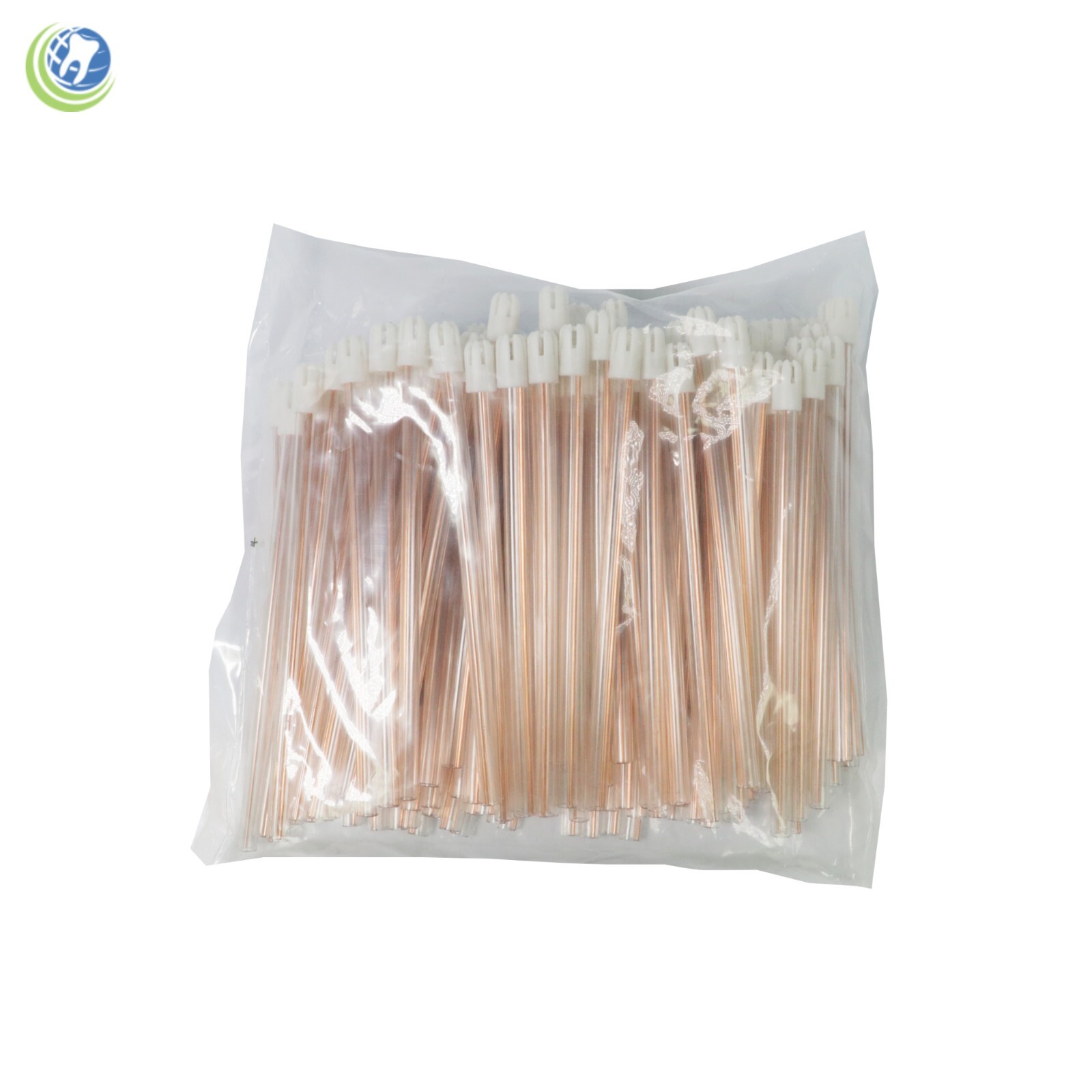 Dental Disposable Saliva Suction Ejectors Clear & White Tips Bendable 6″ 100pc