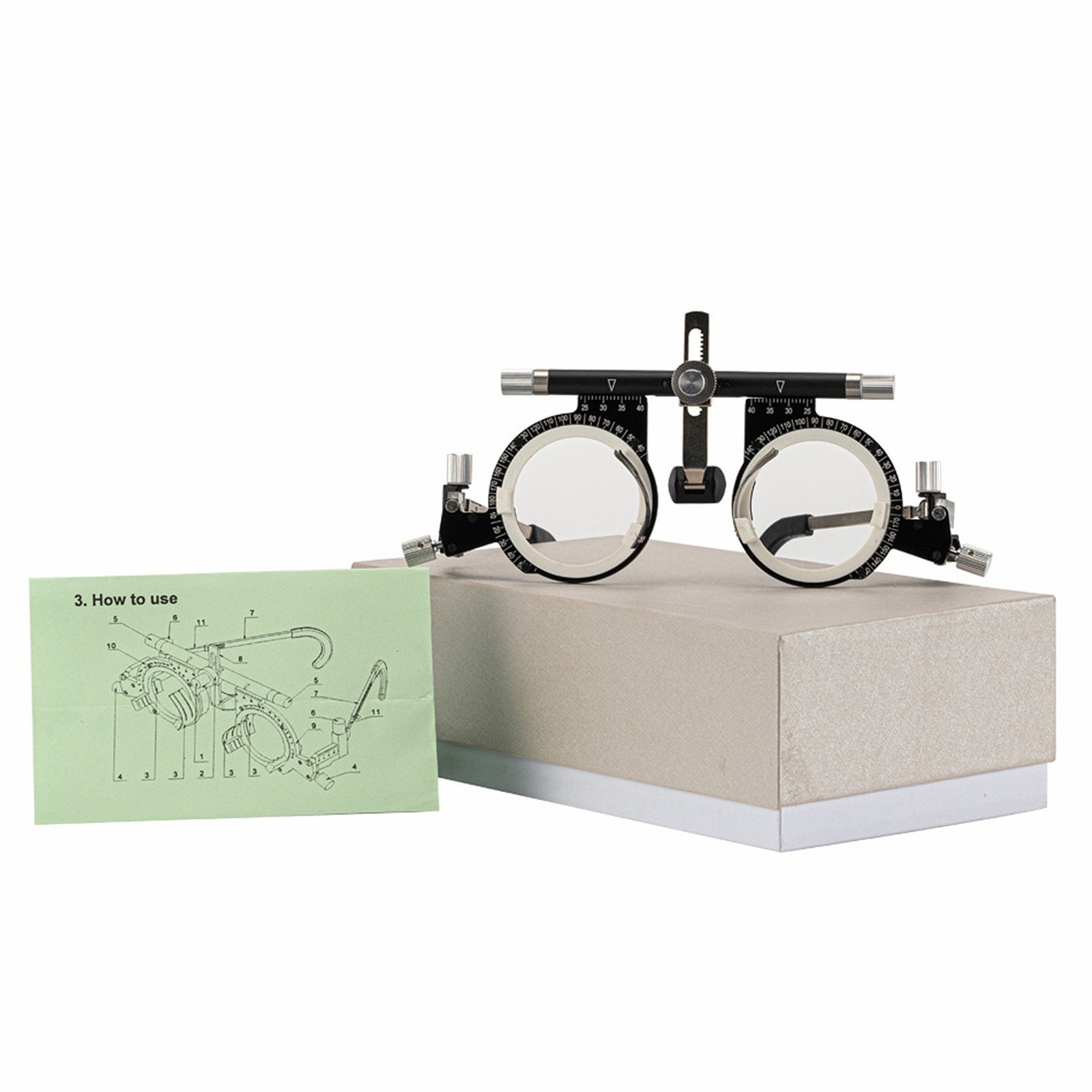 Adjustable Professional Optical Trial Lens Frame Eye Optometry Optometrist US