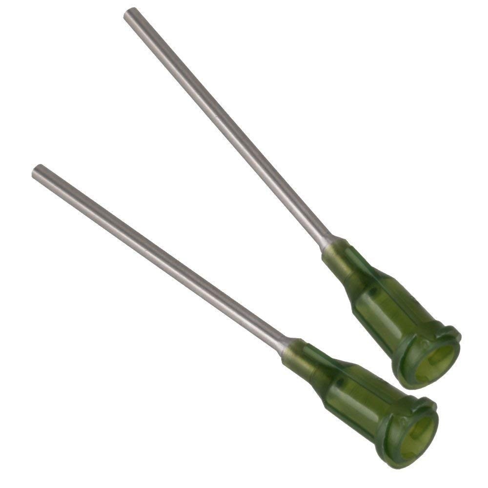 Syringe Dispensing Needles with Luer Lock 14 Ga x 1.5 Inch Length, Blunt 14Ga