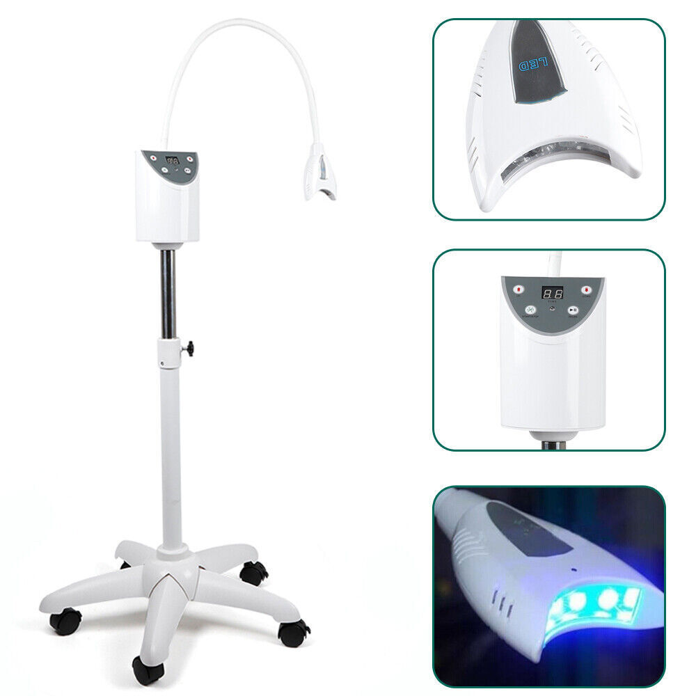 Dental Mobile Teeth Whitening Machine Cold LED Light Bleaching Accelerator Lamp