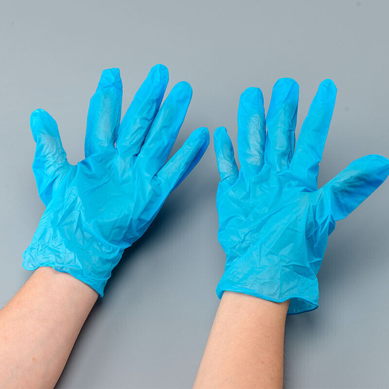 Gloves Disposable Waterproof Glove White Blue S M L XL for DIY Rubber/Nitrile