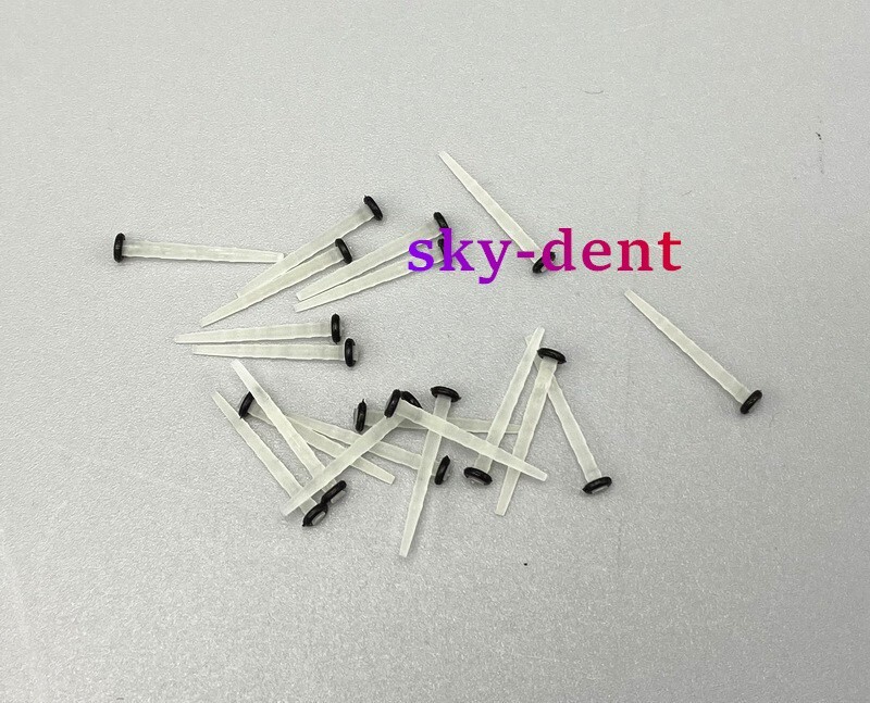 1 Box Dental Transparent Quartz Fiber Post Resin Post 1.0/1.2/1.4/1.6mm+4 Drills