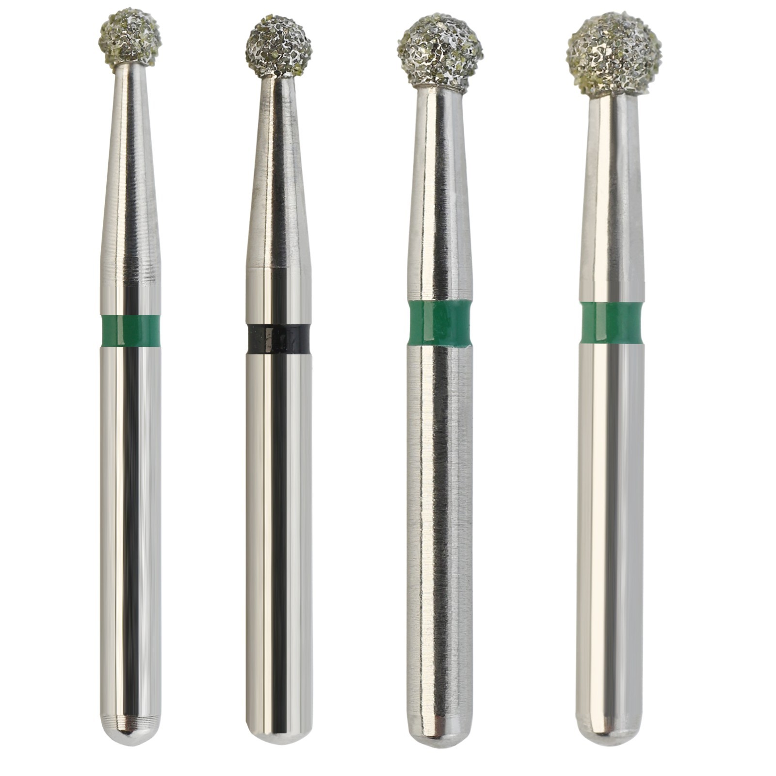 Multi-Use Dental Diamond Burs FG Round Ball Coarse Fine Friction Grip High Speed