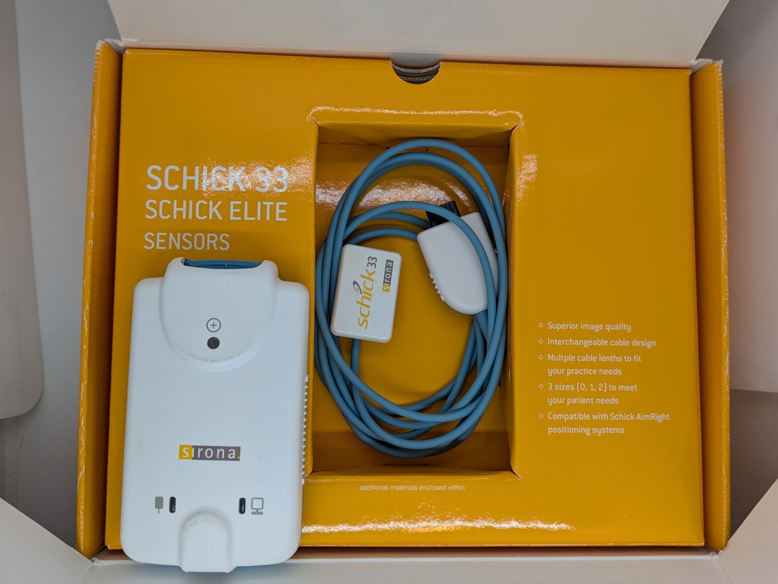 Schick 33 Size 1 Sensor w/ USB Remote Hub