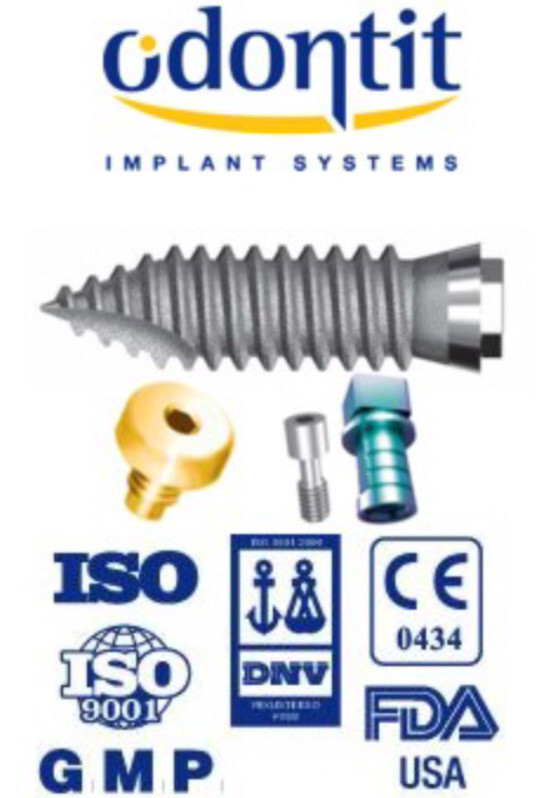 Odontit Internal Hex Implant 3.50 X 13 mm
