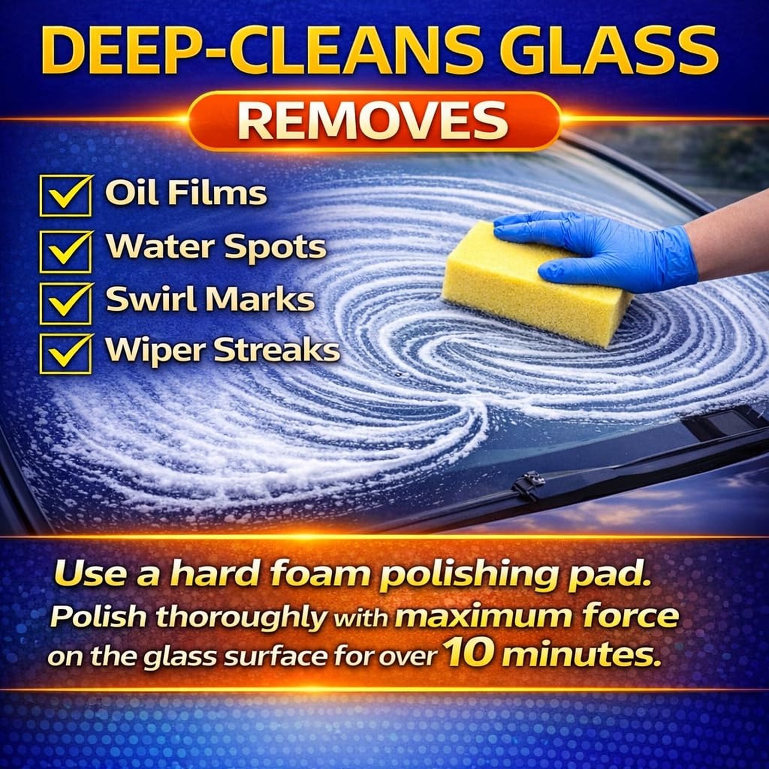 6.6 fl oz (200 ml) Cerium Oxide Glass Polishing Liquid – Deep Cleaning Gla