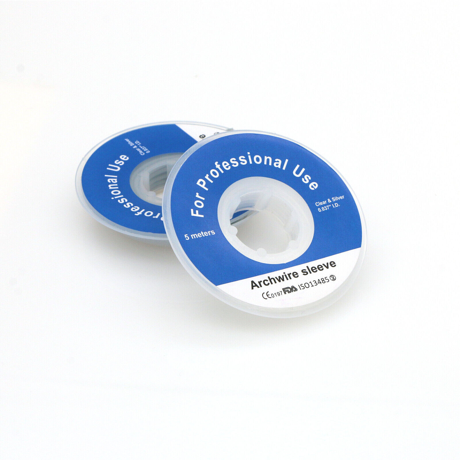 Dental Elastomeric Thread Archwire Sleeve Elastic Protective Tube 5 Meters