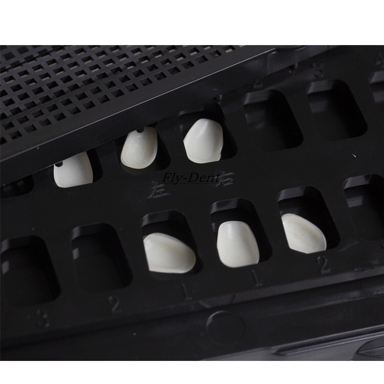 1pc Veneer Pretreatment Patch Storage/Shading Dental Ceramic Veneers Storage Box