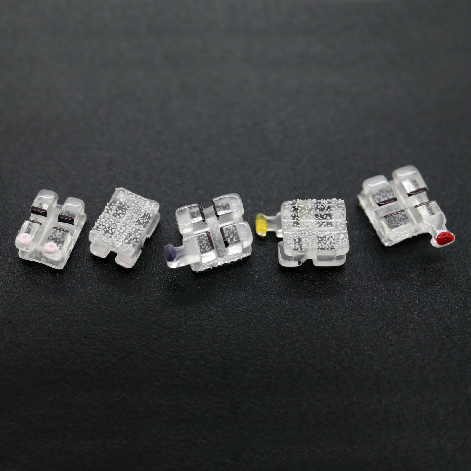 Star Dentech Orthodontic Brackets Sapphire Monocrystalline Ceramic Roth MBT 022