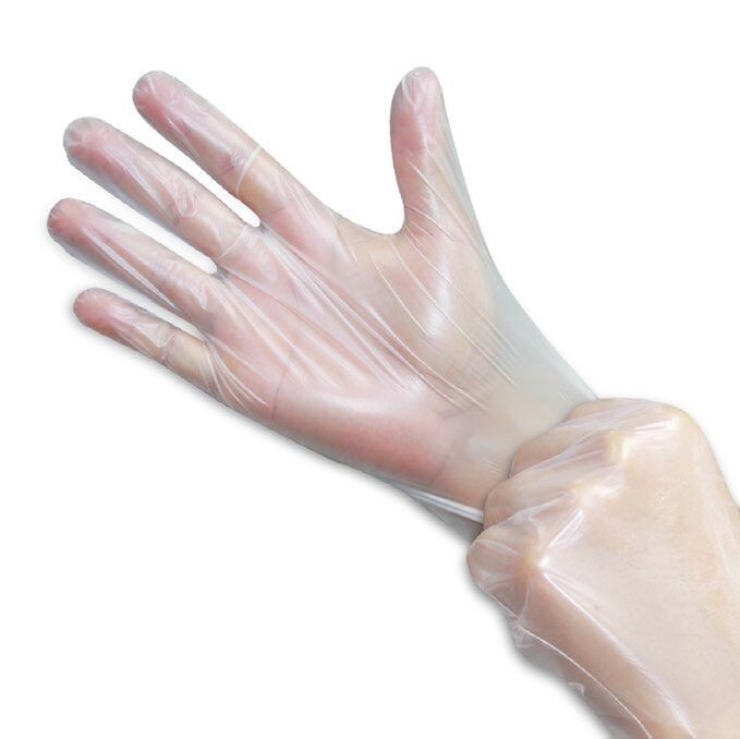Sani-Sure TPE Gloves Clear Disposable Latex #TPEX200 X-Large Case/2000 NEW