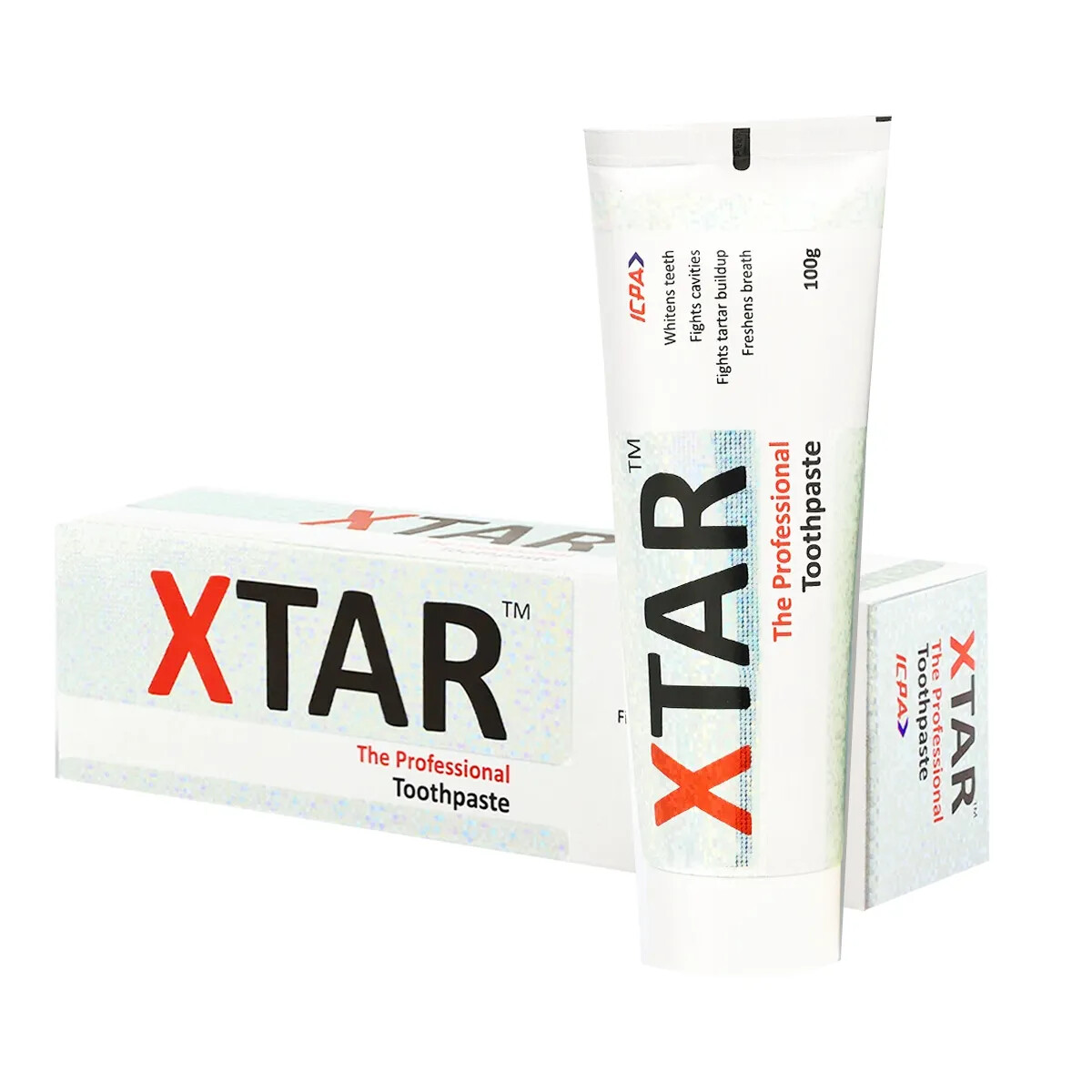 ICPA Xtar Toothpaste For Tartar Control Prevents new tartar buildup and stains
