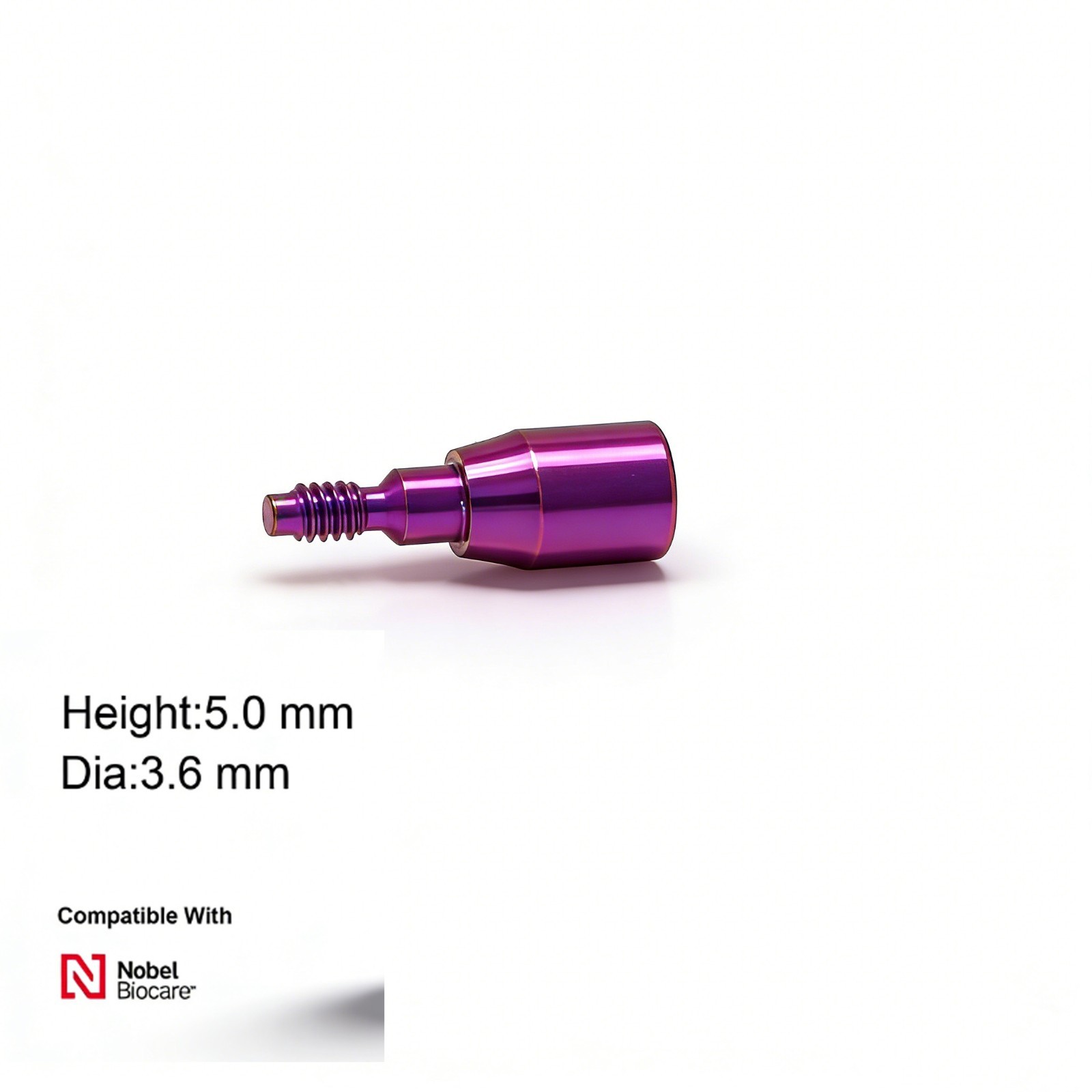 Nobel Active Compatible Healing Abutment NP RP ∅3.6 5.0 6.0 Conical Dental Caps