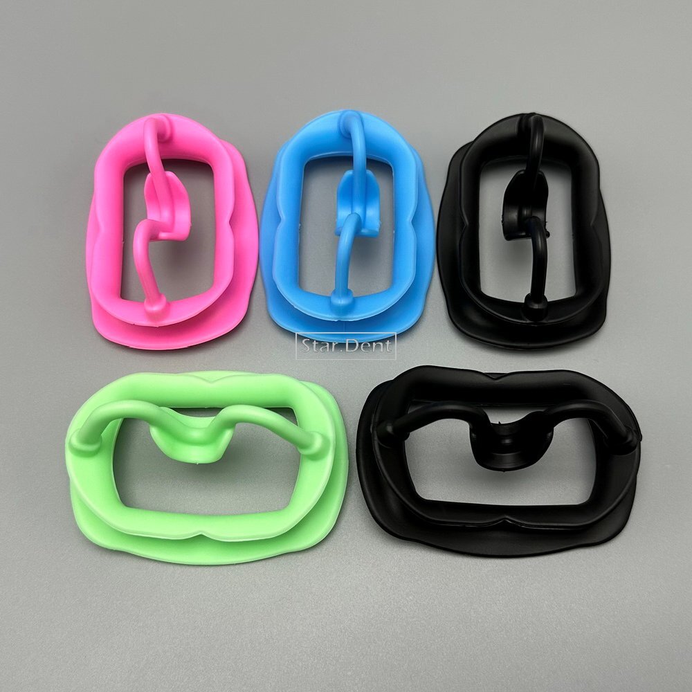 Dental Adults Teeth Whitening Mouth Props Gag Opener Cheek Retractor Silicone SL