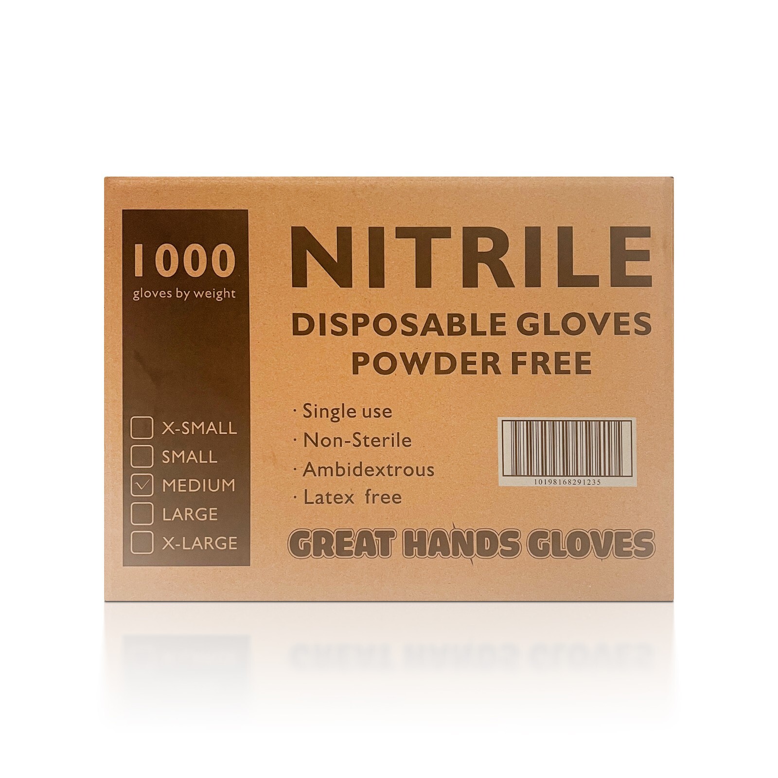 Great Hands Nitrile Disposable Gloves Powder Free