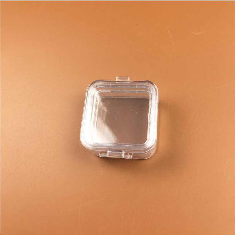 10pcs 2 Inch denture Tooth Box Membrane Plastic Transparent Tooth box to storage