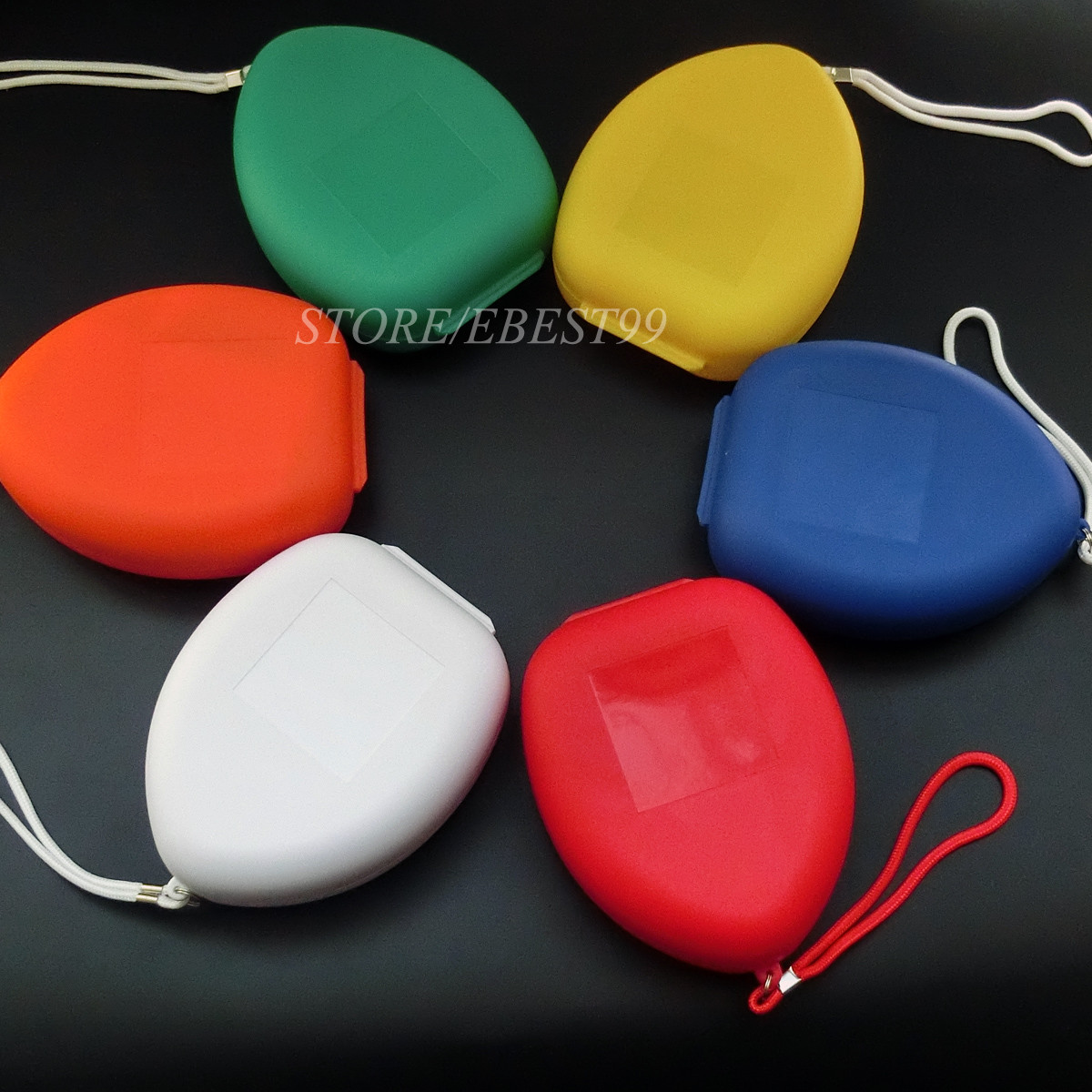 1 pcs Pocket CPR face shield AED First Aid Traning One Way Valve cpr kit