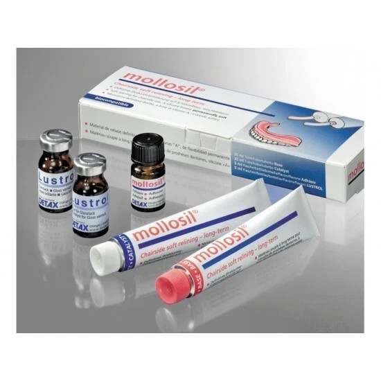 Mollosil Long-Term Relining A-silicone Material Kit Dental Supply