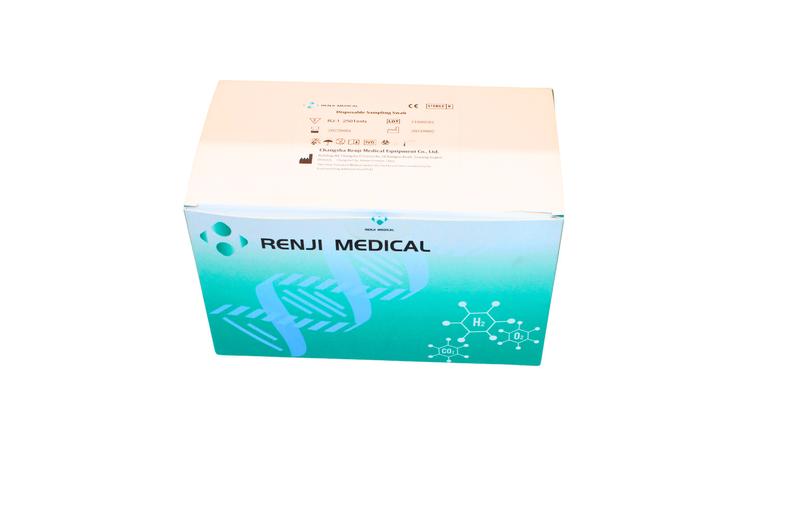 Viral Transport Medium (VTM) Collection Kits, (Nasal Swab) with Biohazard Bags