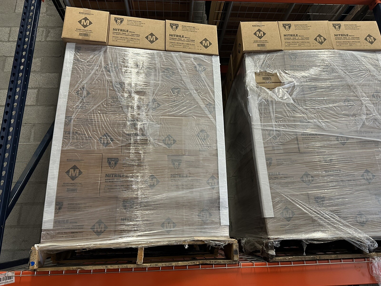 Rhino Original Nitrile Medium Gloves Box of 1000